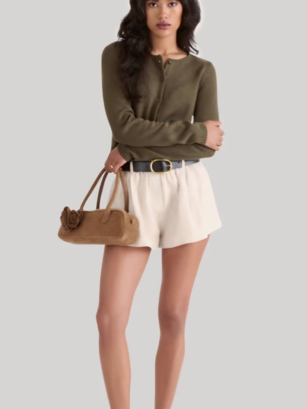 Anthropologie Borocay Dolce Vita Shoulder Bag - suede - NWT